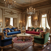Royal Antique Sofa Set 3+3+1+1