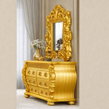 Luxury Antique King Size Bedroom Set – Premium Solid Teak Wood Royal Furniture