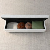 bedroom bench with hidden storage