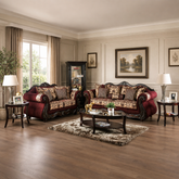 Luxury teak wood sofa set for elegant living room