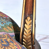 Luxury living room teak wood bench
