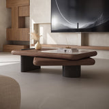 Premium solid teak wood center table for living room