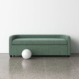 luxury velvet bench seating furniture