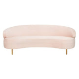 Contemporary teak wood luxury sofa design