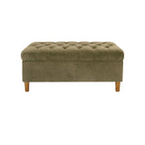 Sky Rise Decor luxury teak wood storage bench