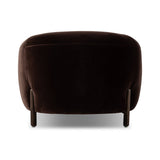Premium single seater accent chair with wooden legs