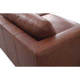 Elegant L-shaped teak wood sofa furniture