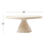 Luxury handcrafted teak wood center table for living room