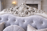 Versailles Royale Sofa Set – Silver Edition (3+1+1)