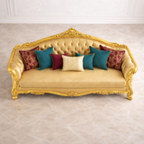 Versailles Royale 3 Seater Sofa – Gold Edition