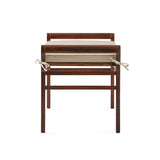 Premium teak wood end-of-bed bench