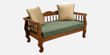 Wooden two seater sofa for living room
