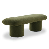 modern sculptural bench for living room
