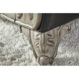 Antique carved wooden lounge sofa