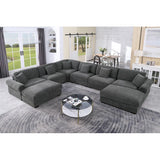 luxury fabric sectional couch for living room