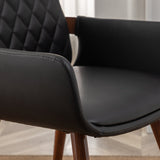 Luxury teak wood dining chair for modern home