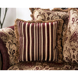 Classic carved wooden sofa set for home décor