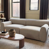 Premium teak wood living room furniture set