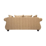 Premium wooden living room sofa set