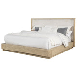 scandinavian style platform bed natural wood