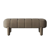 Contemporary upholstered bench for bedroom décor