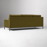 Premium velvet upholstered sofa for modern homes