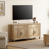 Modern farmhouse sideboard cabinet for dining room