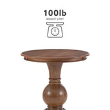 Elegant teak wood end table for modern interiors