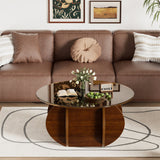 Premium teak wood coffee table modern furniture