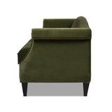 Modern luxury sofa with teak wood frame