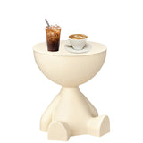 Contemporary teak wood nightstand for modern bedroom