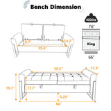 luxury entryway bench teak wood