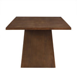 Modern rustic wooden dining table furniture