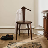 Premium wooden clothes stand chair for bedroom
