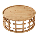 Sky Rise Decor teak wood coffee table