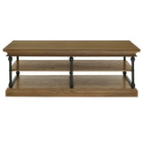 Premium teak wood center table for living room