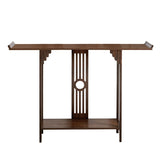 Premium wooden hallway console table