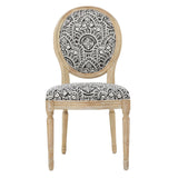 Handcrafted teak wood dining set with cushioned seating