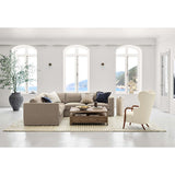 Premium wingback armchair for living room décor