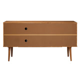 Premium teak wood carved sideboard cabinet