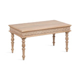 Decorative solid teak wood coffee table