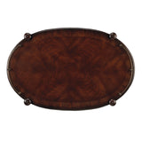 Traditional wooden serving trolley for dining room and living room