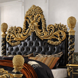 Luxury Royal King Size Bedroom Furniture Set – Premium Antique Style Complete Set