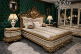 Luxury Royal King Size Bedroom Furniture Set – Complete Premium Antique Collection