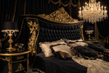 Luxury Royal King Size Bedroom Furniture Set – Complete Premium Antique Collection
