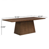 6 seater teak wood dining table with upholstered chairs