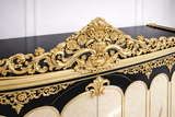Luxury Black & Gold Royal Marble Finish Wardrobe