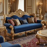 Royal Antique Sofa Set 3+3+1+1