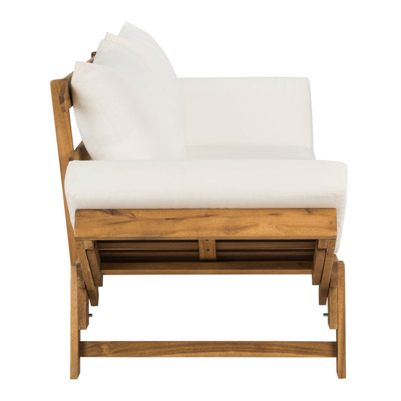 Teak wood patio furniture with cushions