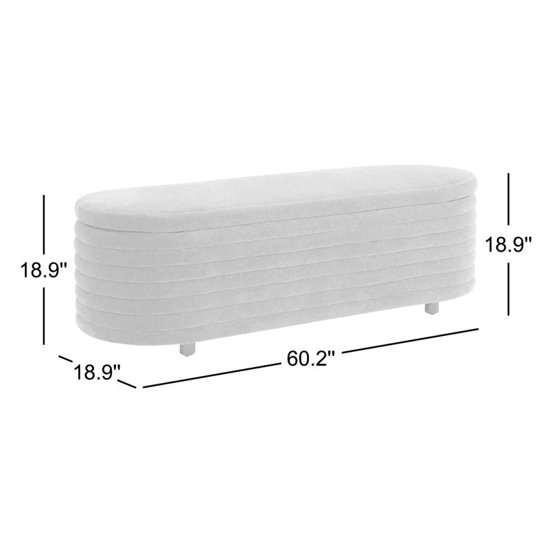 bedroom bench with hidden storage
